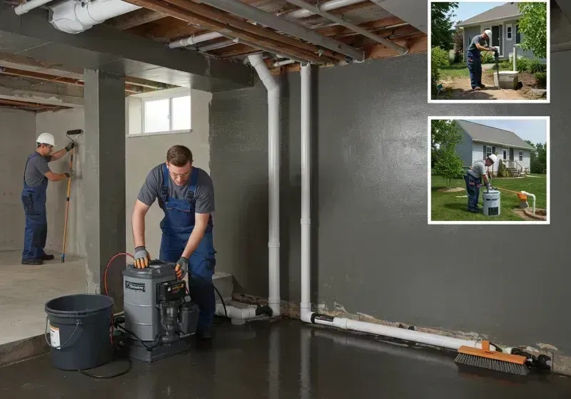 Basement Waterproofing and Flood Prevention process in Crow Wing County, MN